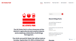 Desktop Screenshot of dcstatefair.org