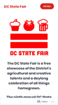 Mobile Screenshot of dcstatefair.org